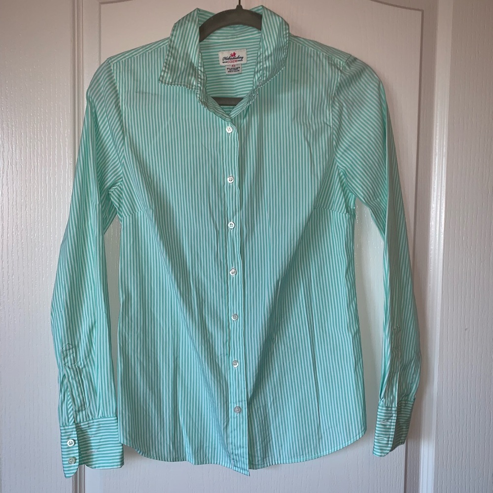 J. Crew Stretch perfect shirt in classic stripe